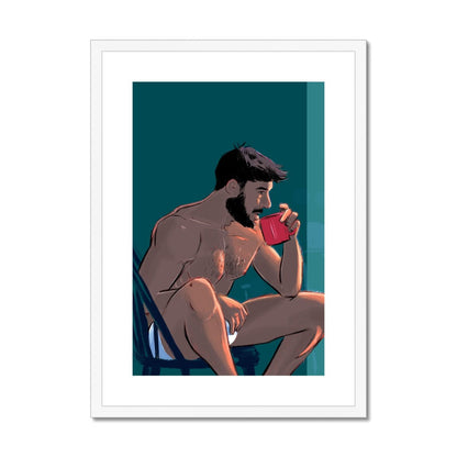 Sunday 9-37 Framed & Mounted Print - Ego Rodriguez Shop