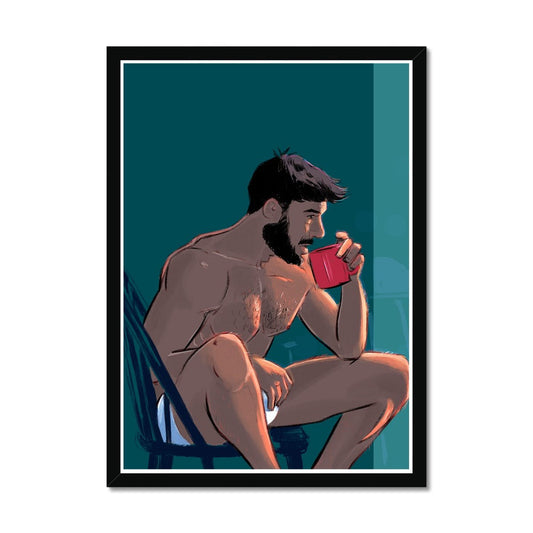 Sunday 9-37 Framed Print - Ego Rodriguez Shop