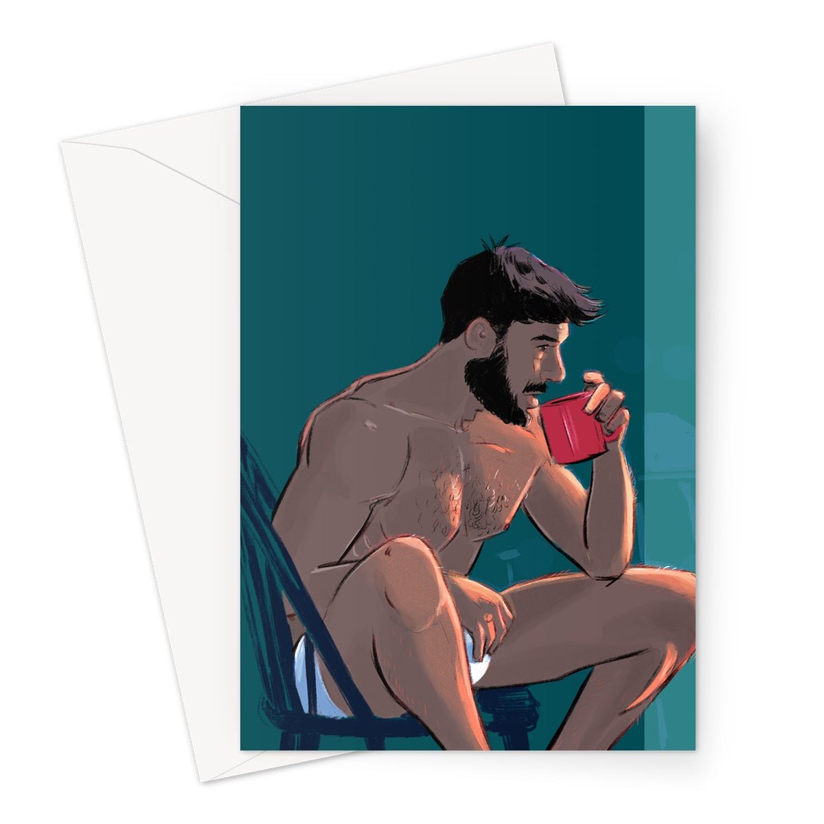 Sunday 9-37 Greeting Card - Ego Rodriguez Shop