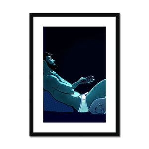 Sunday Night Framed & Mounted Print - Ego Rodriguez Shop