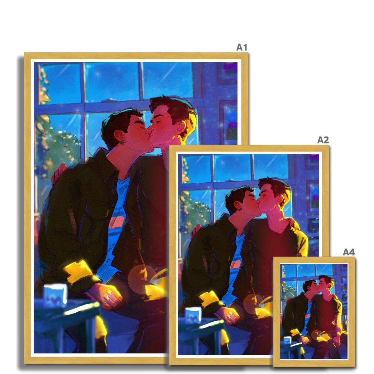 Sunrise Antique Framed Print - Ego Rodriguez Shop