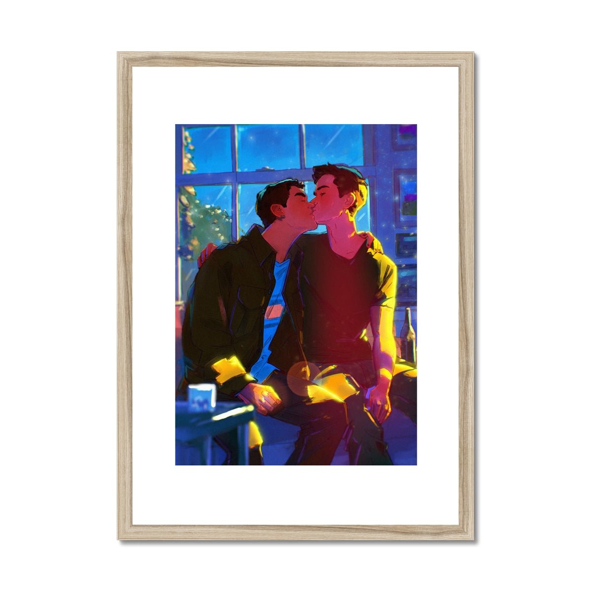 Sunrise Framed & Mounted Print - Ego Rodriguez Shop