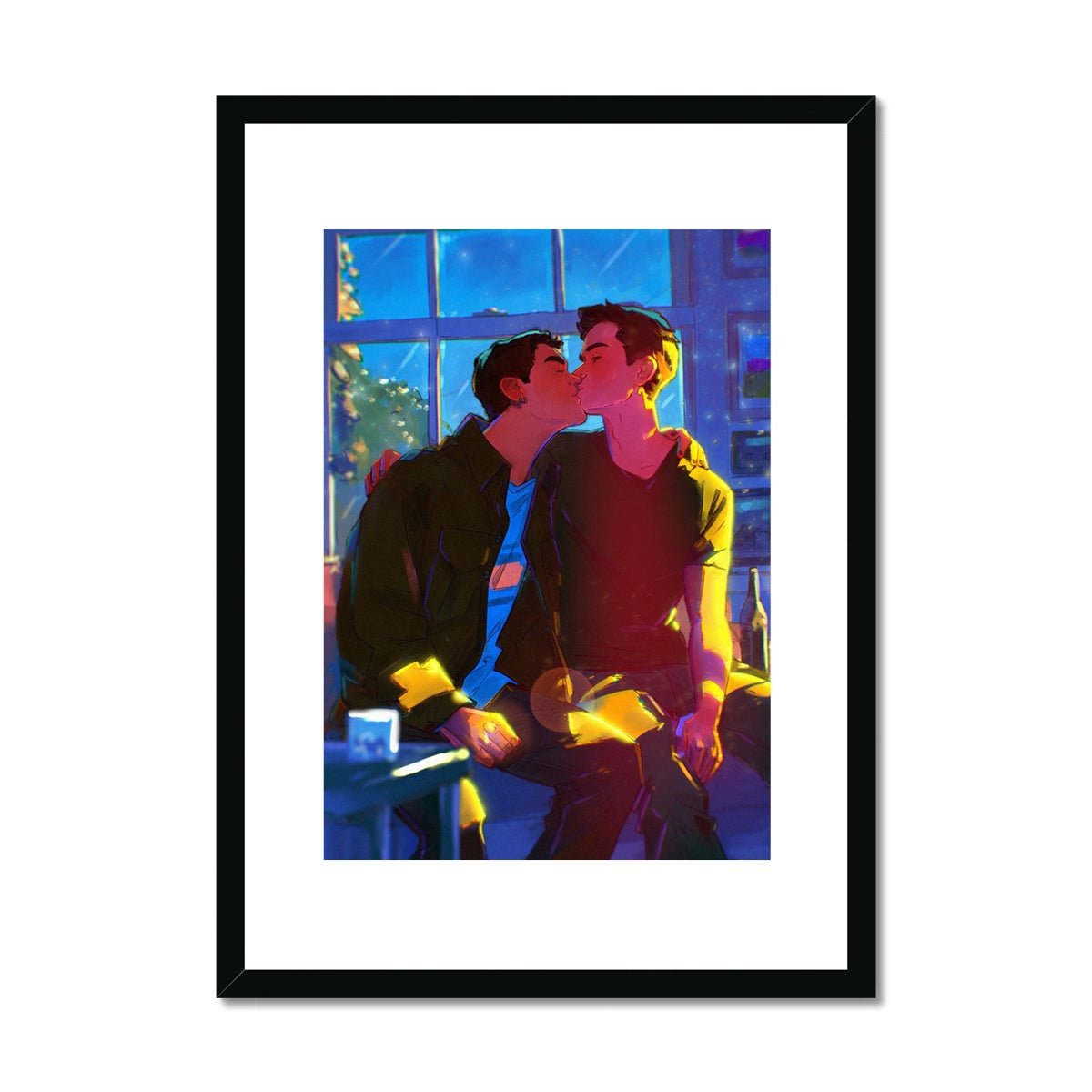 Sunrise Framed & Mounted Print - Ego Rodriguez Shop