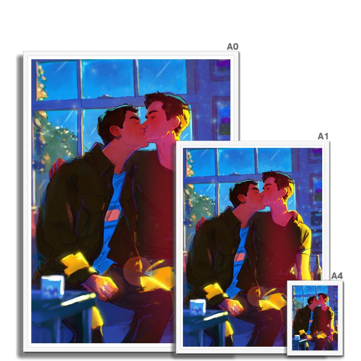 Sunrise Framed Print - Ego Rodriguez Shop