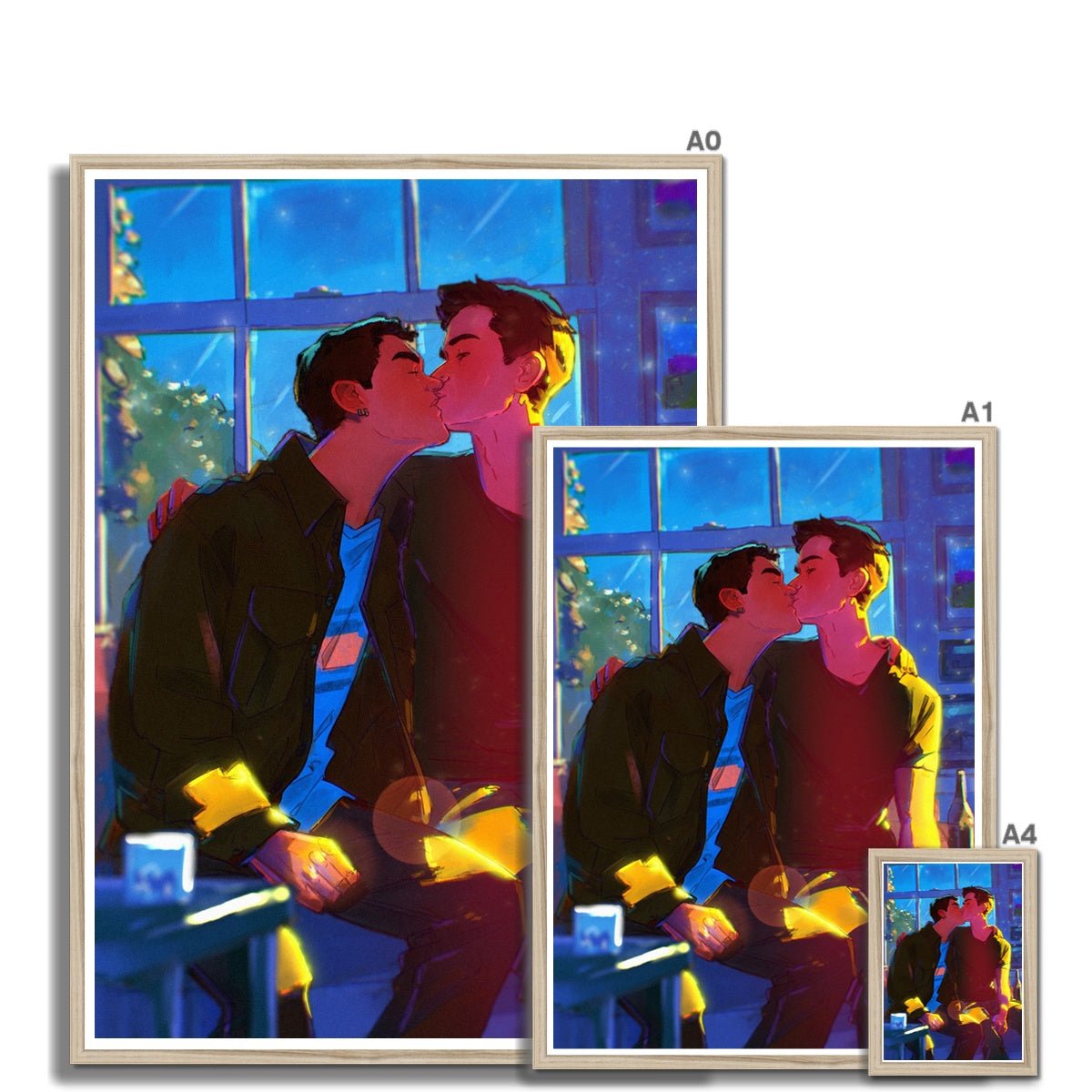 Sunrise Framed Print - Ego Rodriguez Shop