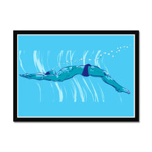 Load image into Gallery viewer, Swim Framed Print - Ego Rodriguez Shop
