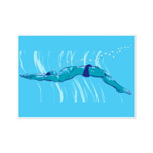 Load image into Gallery viewer, Swim Wall Art Poster - Ego Rodriguez Shop
