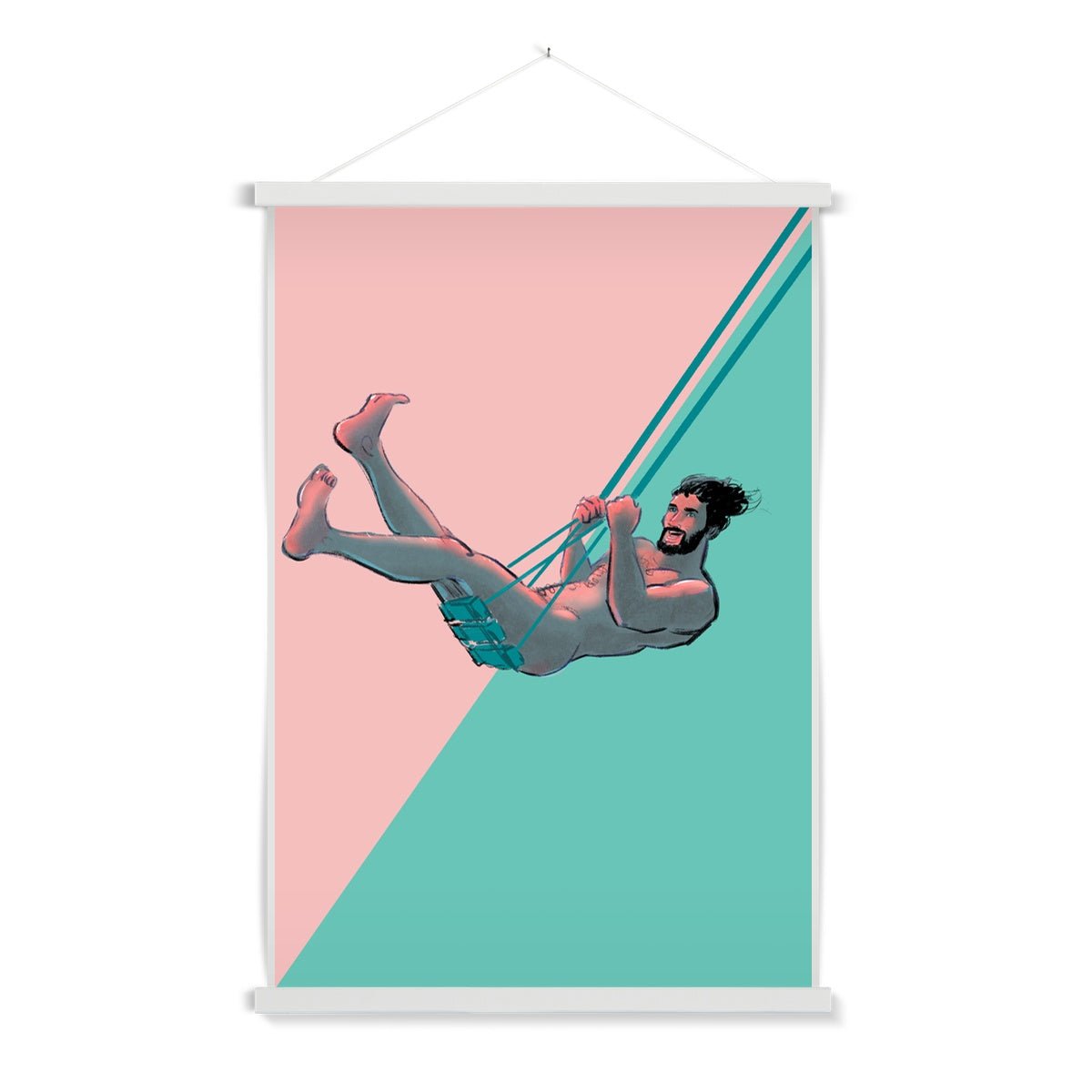 Swing Fine Art Print with Hanger - Ego Rodriguez Shop