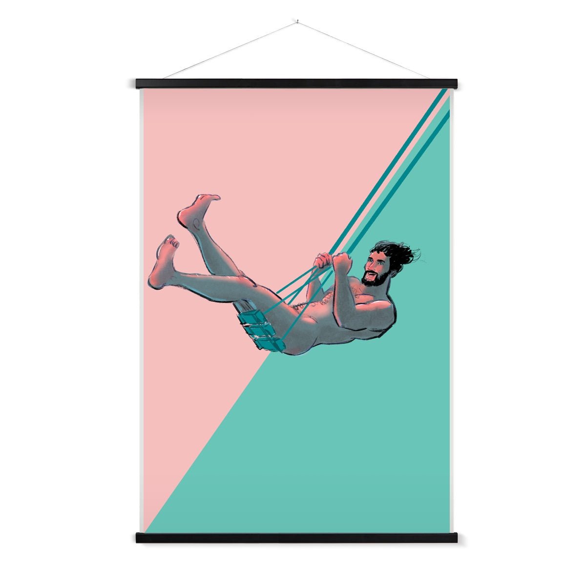 Swing Fine Art Print with Hanger - Ego Rodriguez Shop