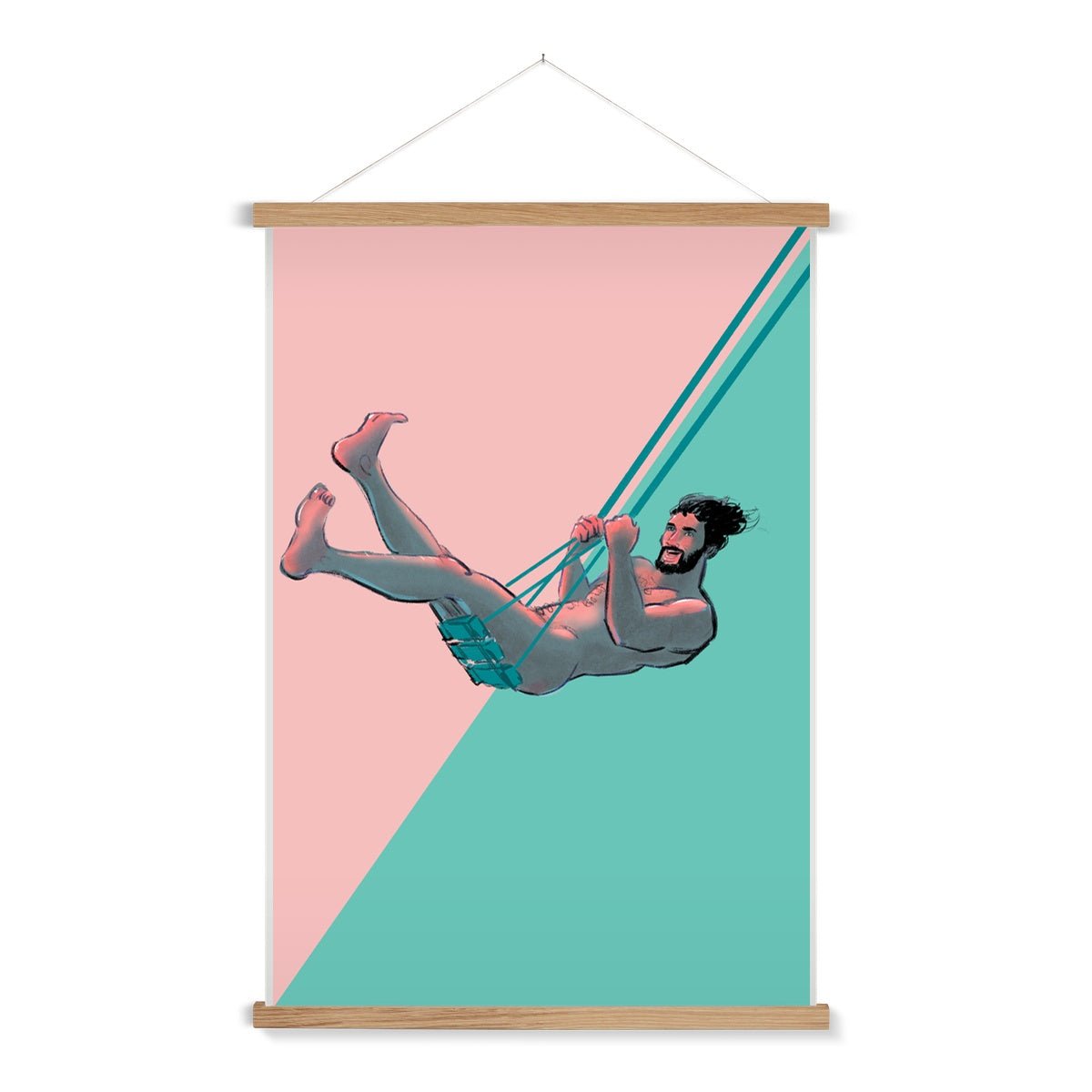 Swing Fine Art Print with Hanger - Ego Rodriguez Shop