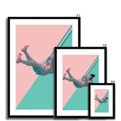 Swing Framed & Mounted Print - Ego Rodriguez Shop