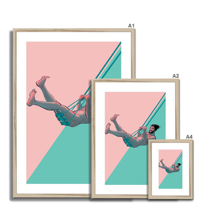 Swing Framed & Mounted Print - Ego Rodriguez Shop