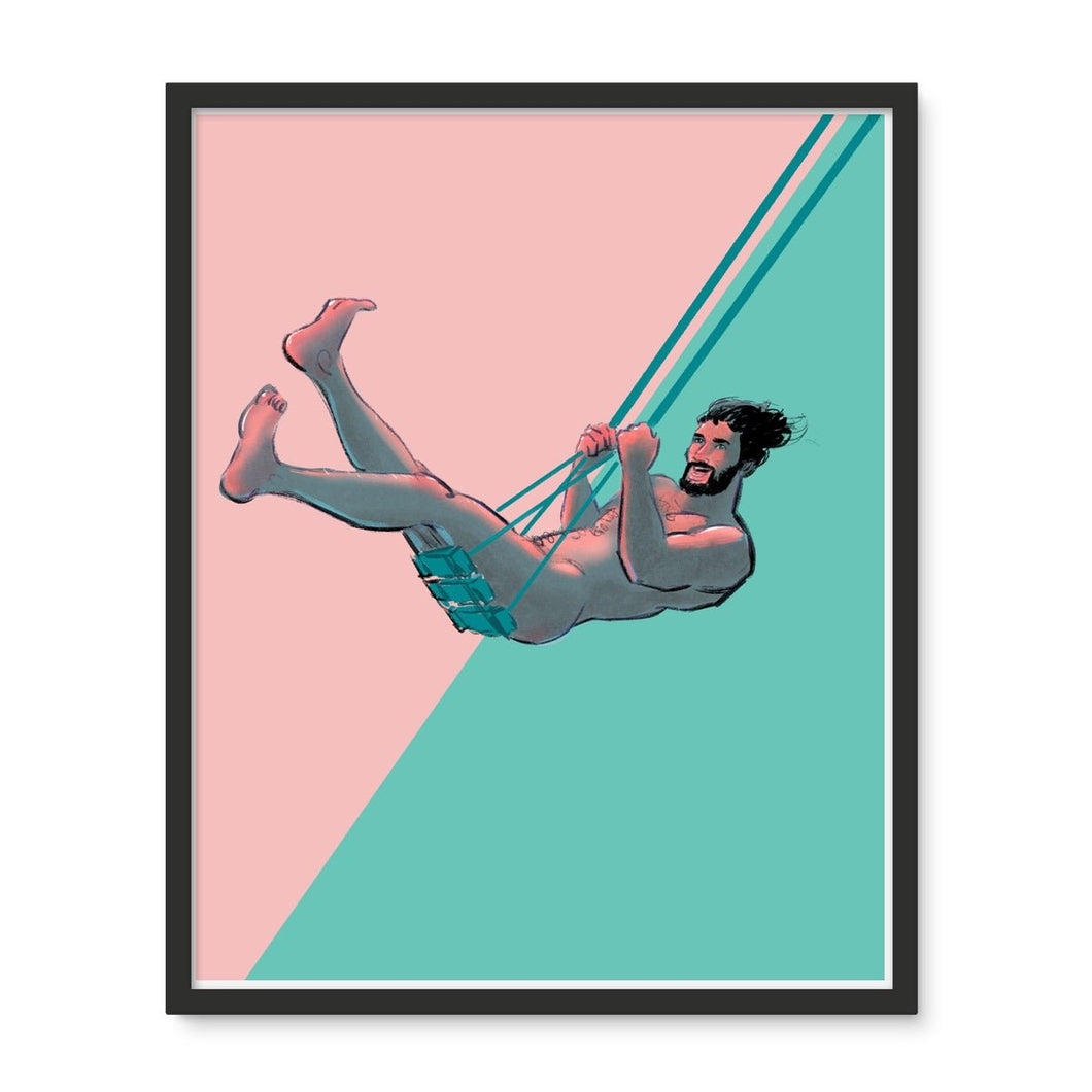 Swing Framed Photo Tile - Ego Rodriguez Shop