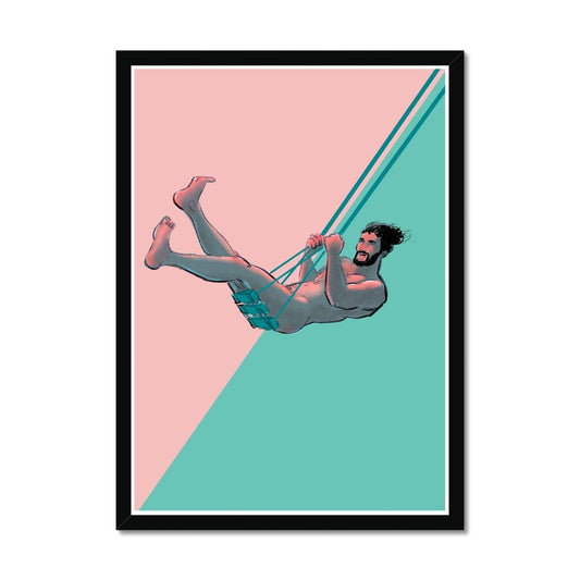 Swing Framed Print - Ego Rodriguez Shop