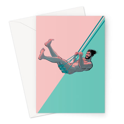 Swing Greeting Card - Ego Rodriguez Shop