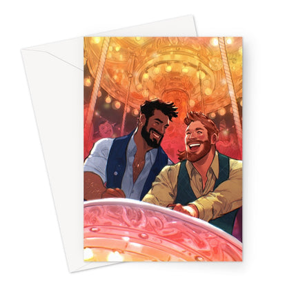 Teacups Greeting Card - Ego Rodriguez Shop