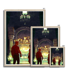 Load image into Gallery viewer, Temple Of The Whispering Sands Framed Print - Ego Rodriguez Shop
