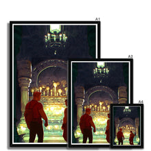 Load image into Gallery viewer, Temple Of The Whispering Sands Framed Print - Ego Rodriguez Shop
