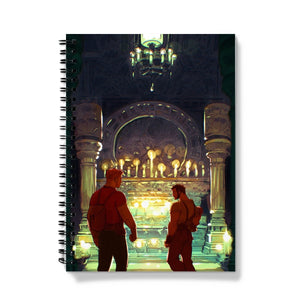 Temple Of The Whispering Sands Notebook - Ego Rodriguez Shop