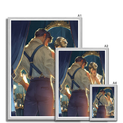 The Actor Antique Framed Print - Ego Rodriguez Shop