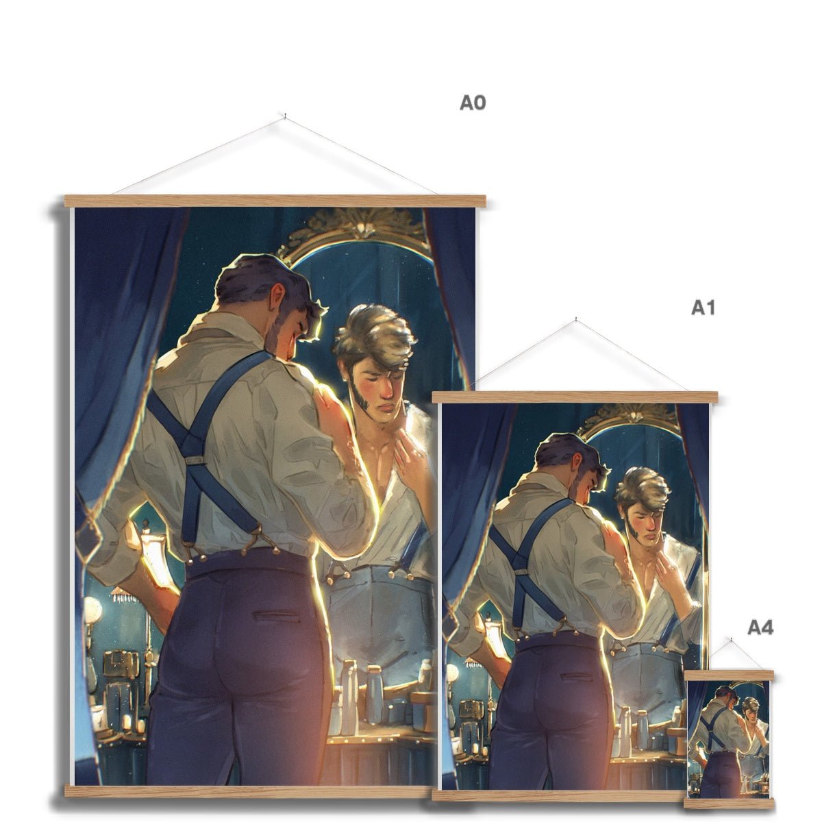 The Actor Fine Art Print with Hanger - Ego Rodriguez Shop