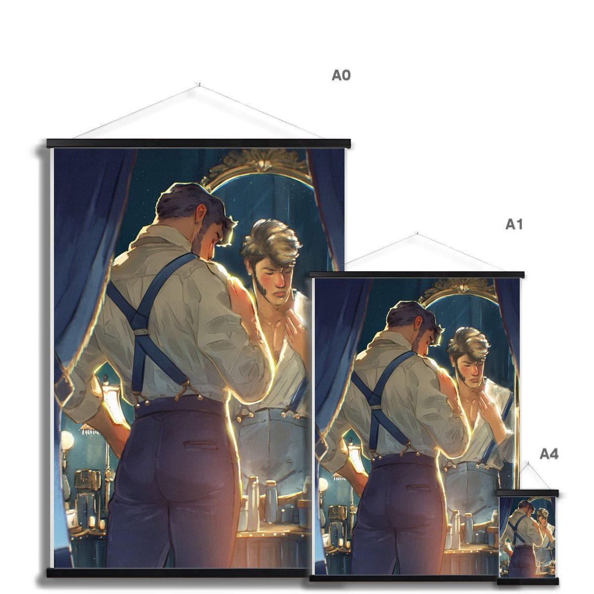 The Actor Fine Art Print with Hanger - Ego Rodriguez Shop