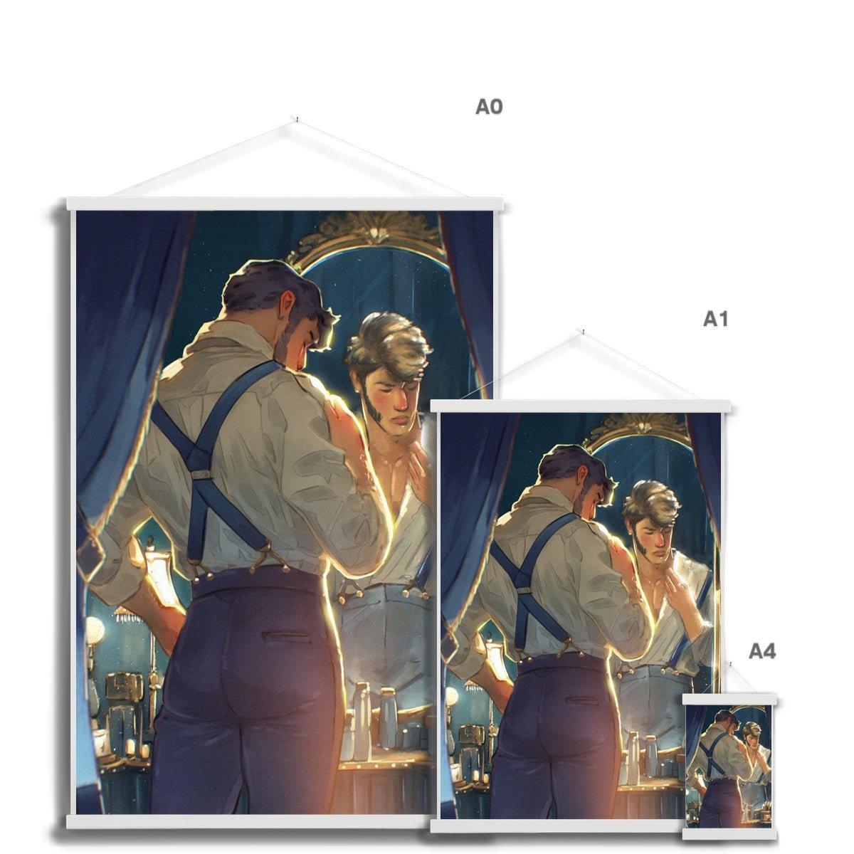 The Actor Fine Art Print with Hanger - Ego Rodriguez Shop