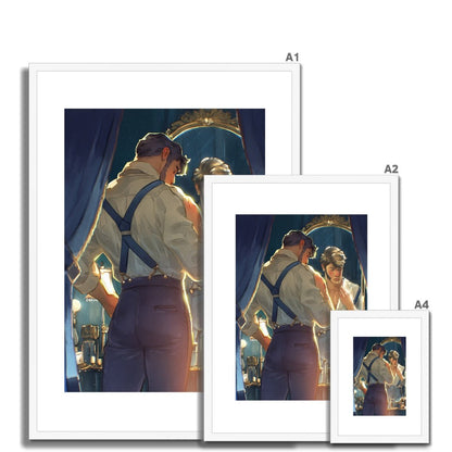 The Actor Framed & Mounted Print - Ego Rodriguez Shop