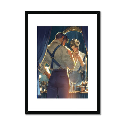 The Actor Framed & Mounted Print - Ego Rodriguez Shop