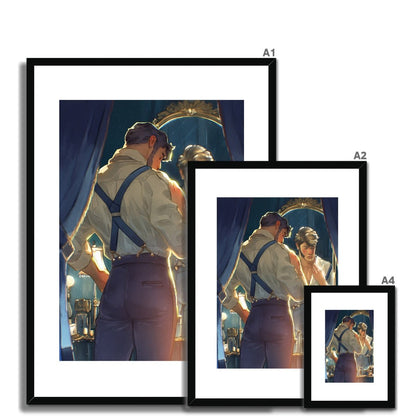 The Actor Framed & Mounted Print - Ego Rodriguez Shop