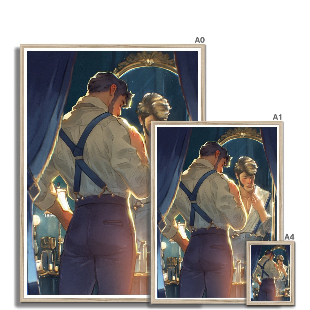 The Actor Framed Print - Ego Rodriguez Shop