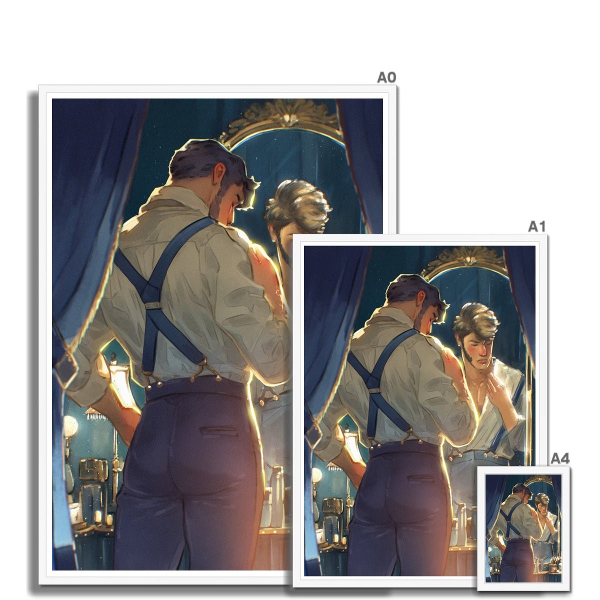 The Actor Framed Print - Ego Rodriguez Shop