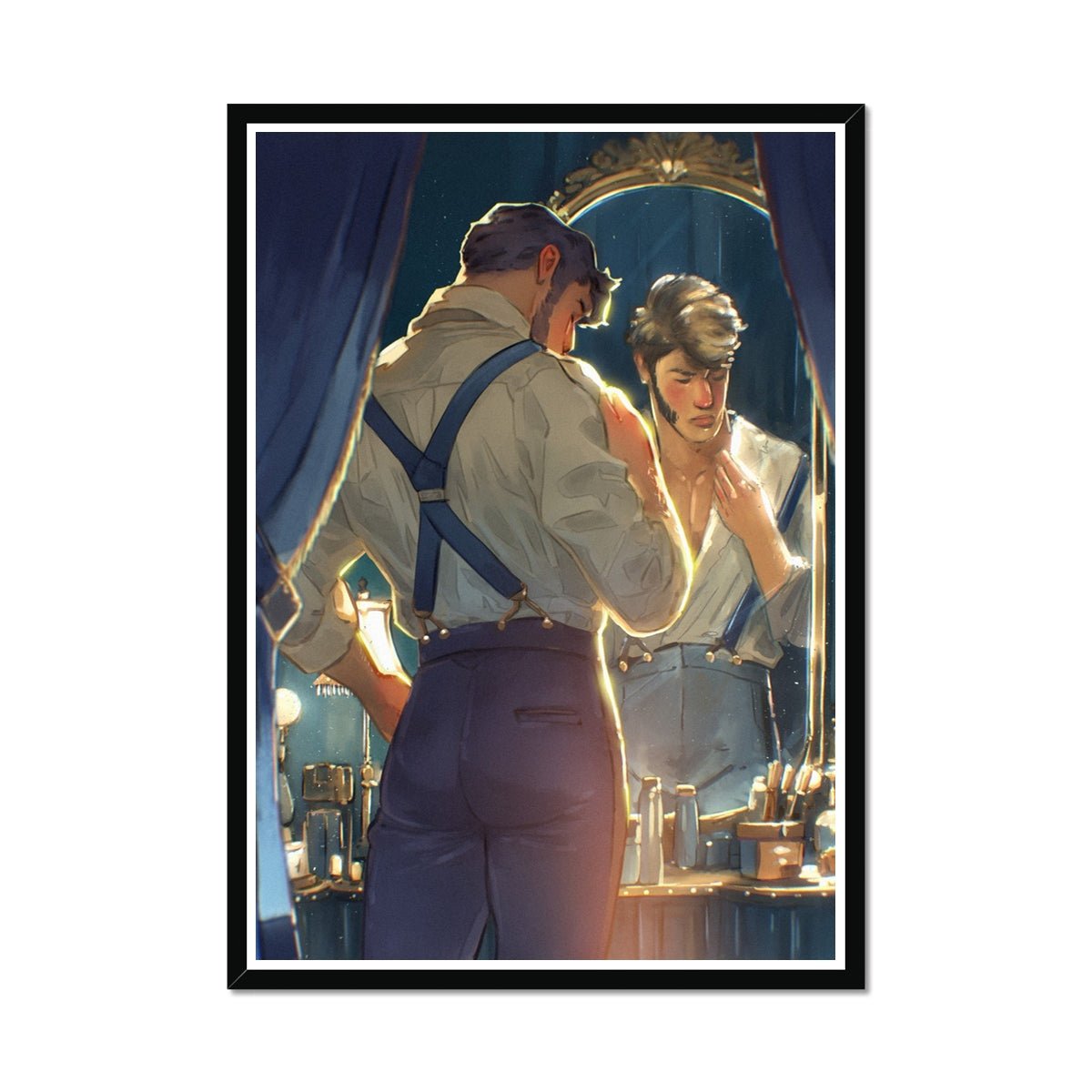 The Actor Framed Print - Ego Rodriguez Shop