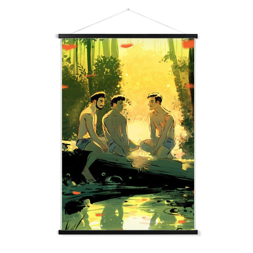 The Hideout Fine Art Print with Hanger - Ego Rodriguez Shop