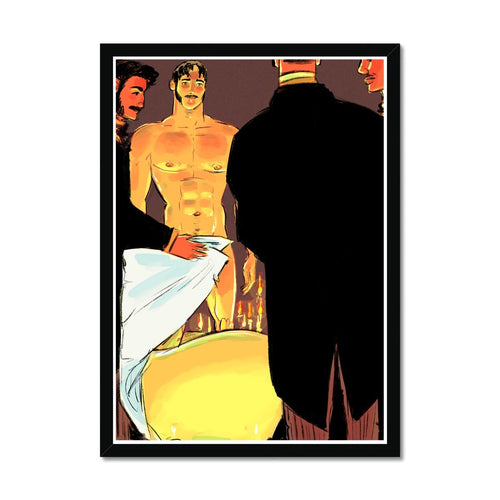 The Second Step Framed Print - Ego Rodriguez Shop