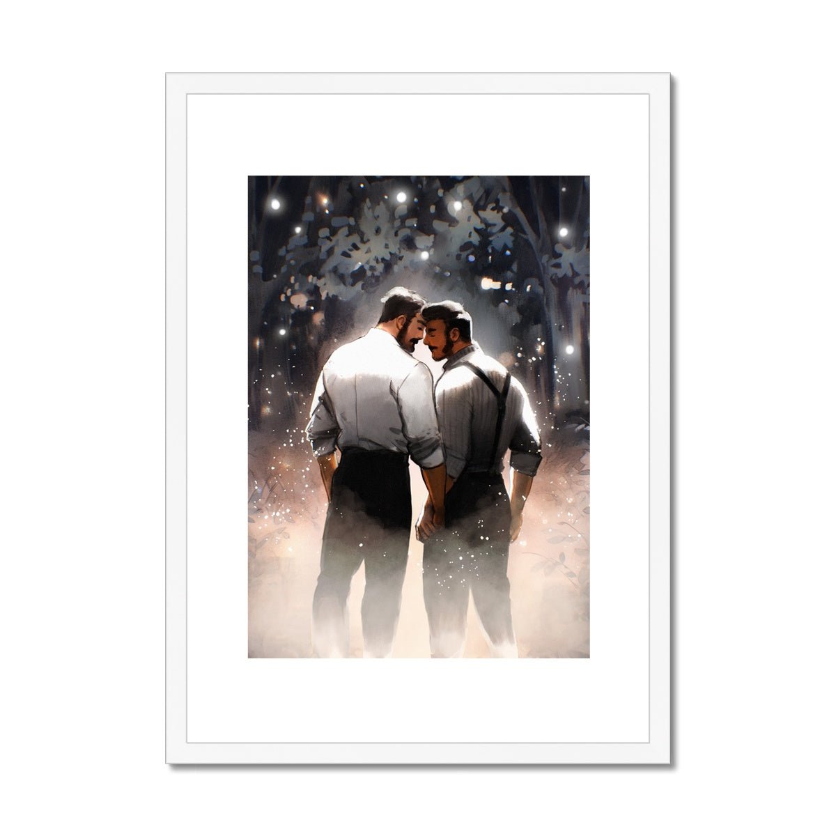 The Walk Framed & Mounted Print - Ego Rodriguez Shop