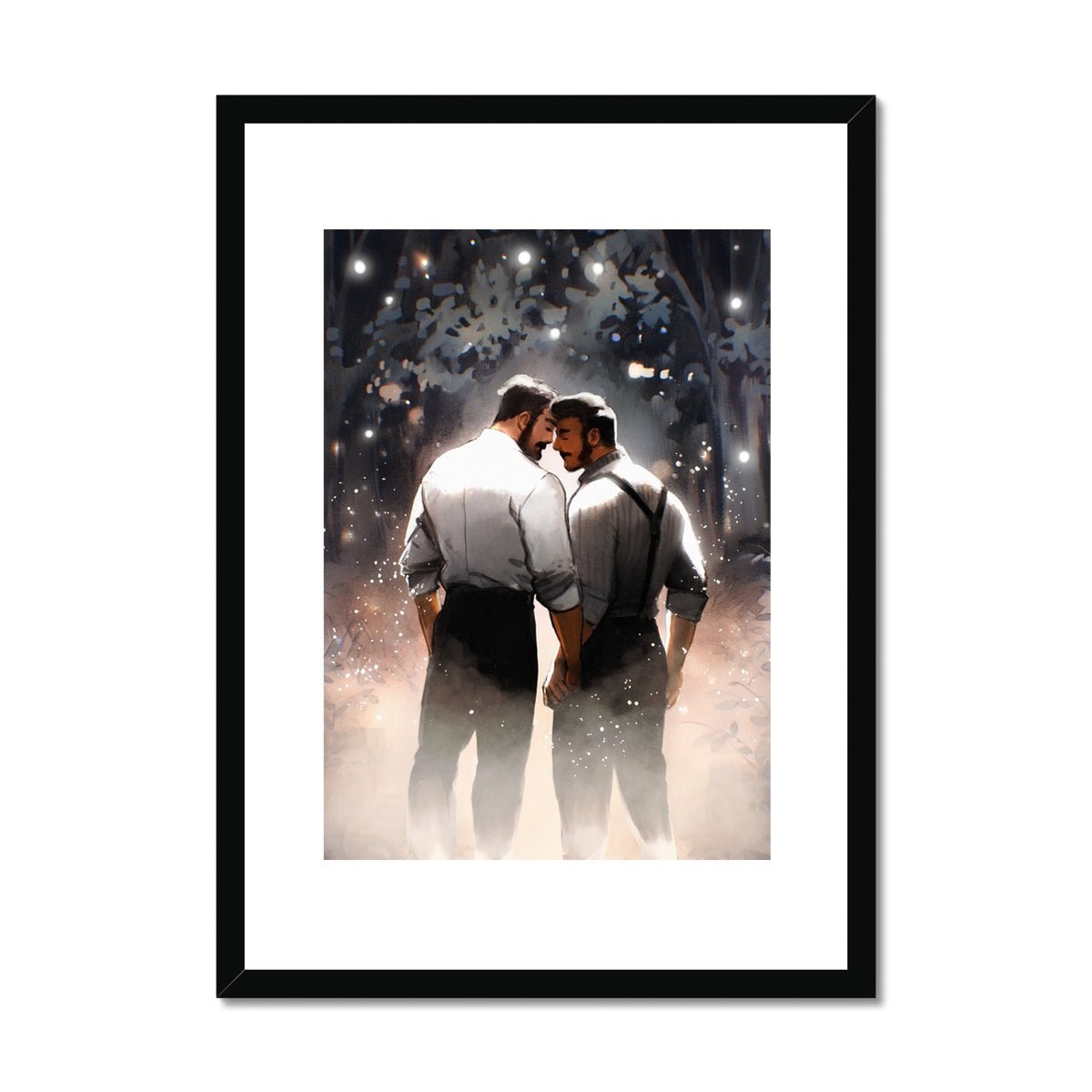 The Walk Framed & Mounted Print - Ego Rodriguez Shop