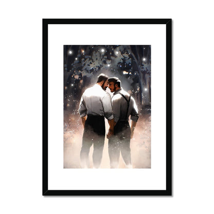 The Walk Framed & Mounted Print - Ego Rodriguez Shop