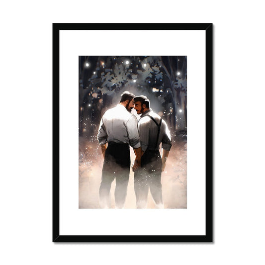 The Walk Framed & Mounted Print - Ego Rodriguez Shop