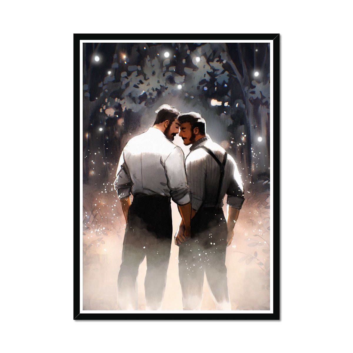 The Walk Framed Print - Ego Rodriguez Shop