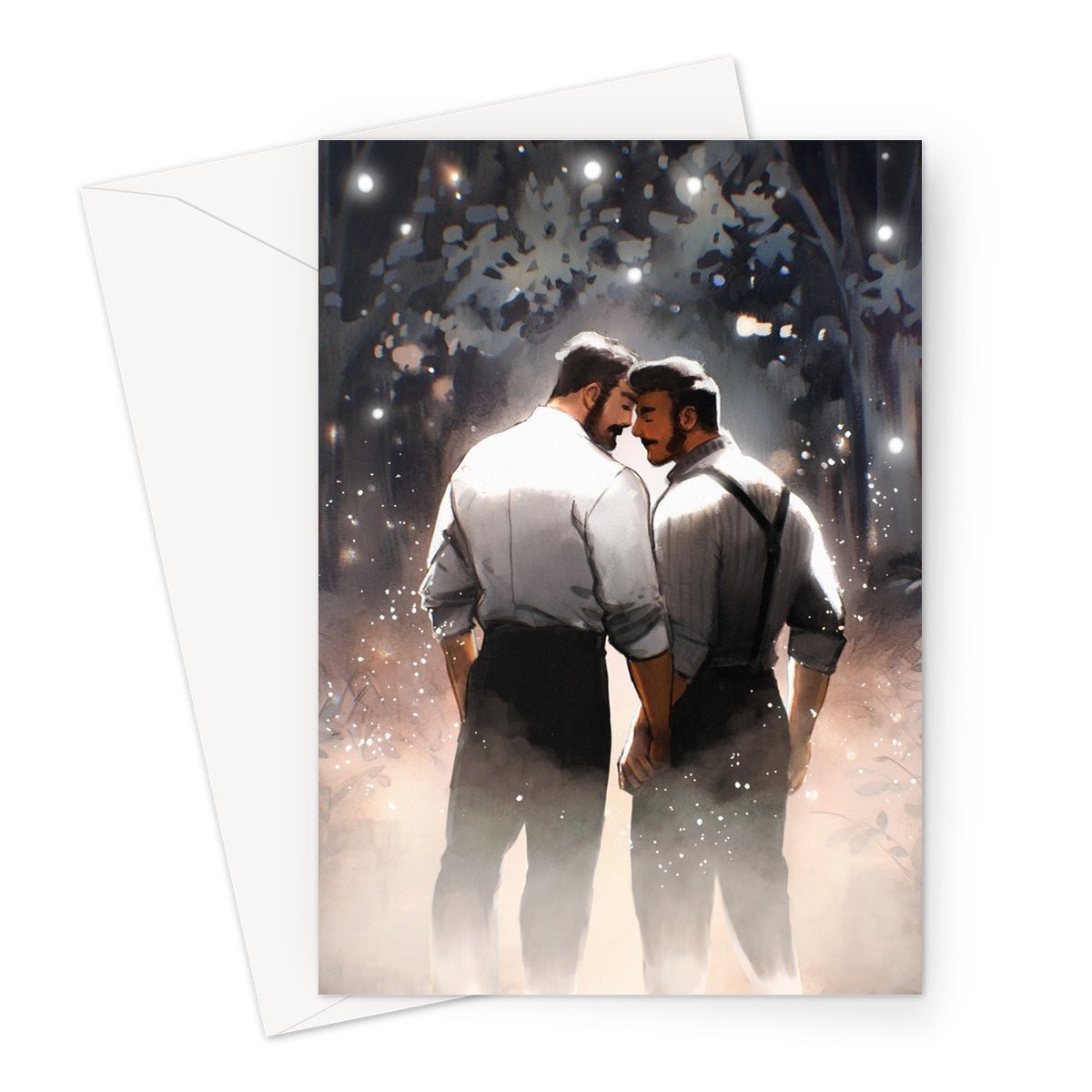 The Walk Greeting Card - Ego Rodriguez Shop