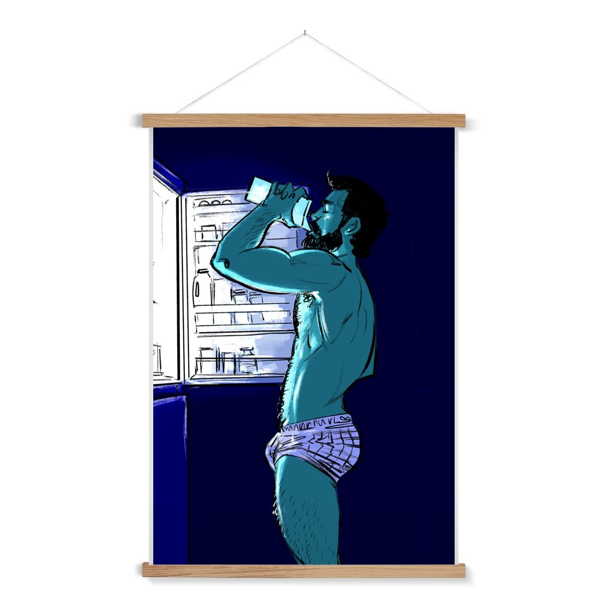 Thirst Fine Art Print with Hanger - Ego Rodriguez Shop