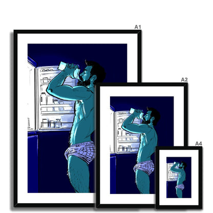 Thirst Framed & Mounted Print - Ego Rodriguez Shop