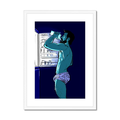 Thirst Framed & Mounted Print - Ego Rodriguez Shop