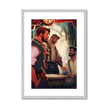 Load image into Gallery viewer, Time Travellers Antique Framed &amp; Mounted Print - Ego Rodriguez Shop
