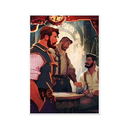 Time Travellers Fine Art Print - Ego Rodriguez Shop