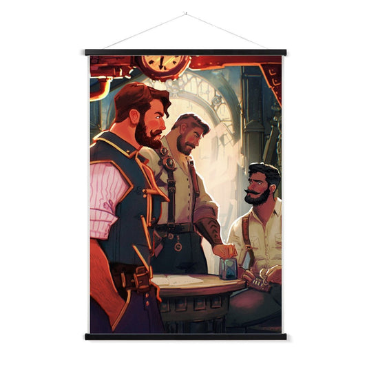 Time Travellers Fine Art Print with Hanger - Ego Rodriguez Shop