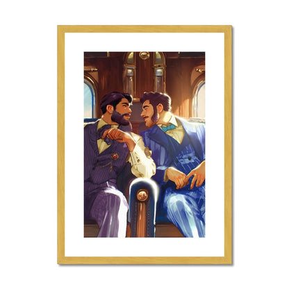 To The Emerald City Antique Framed & Mounted Print - Ego Rodriguez Shop