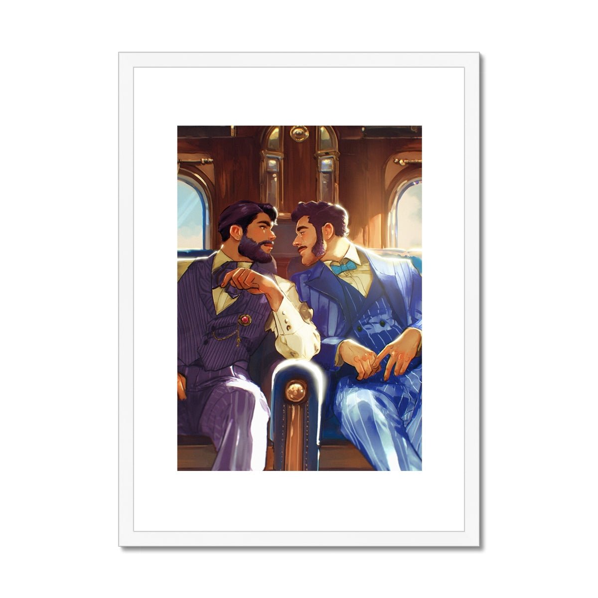 To The Emerald City Framed & Mounted Print - Ego Rodriguez Shop