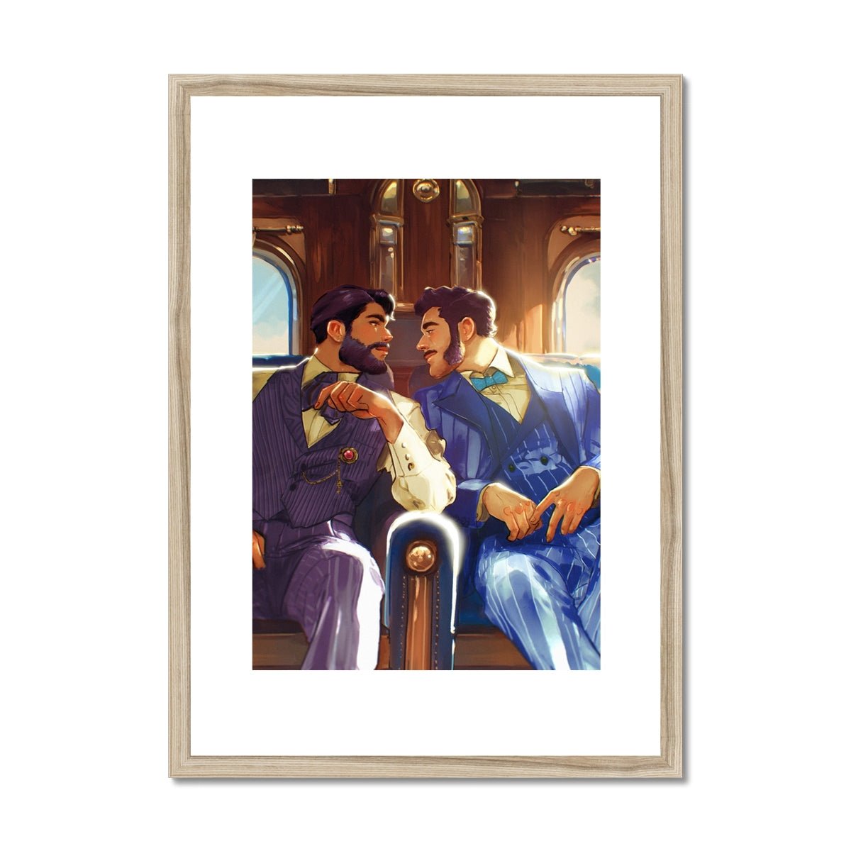 To The Emerald City Framed & Mounted Print - Ego Rodriguez Shop